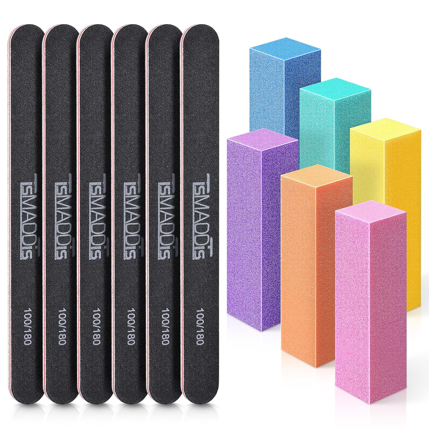 Achieve Salon-Quality Nails at Home: TsMADDTs Nail Files & Buffers Review
