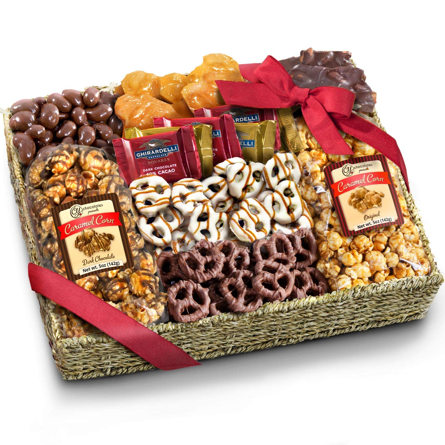 Indulge in Delights: A Review of the Caramel & Crunch Grand Gift Basket