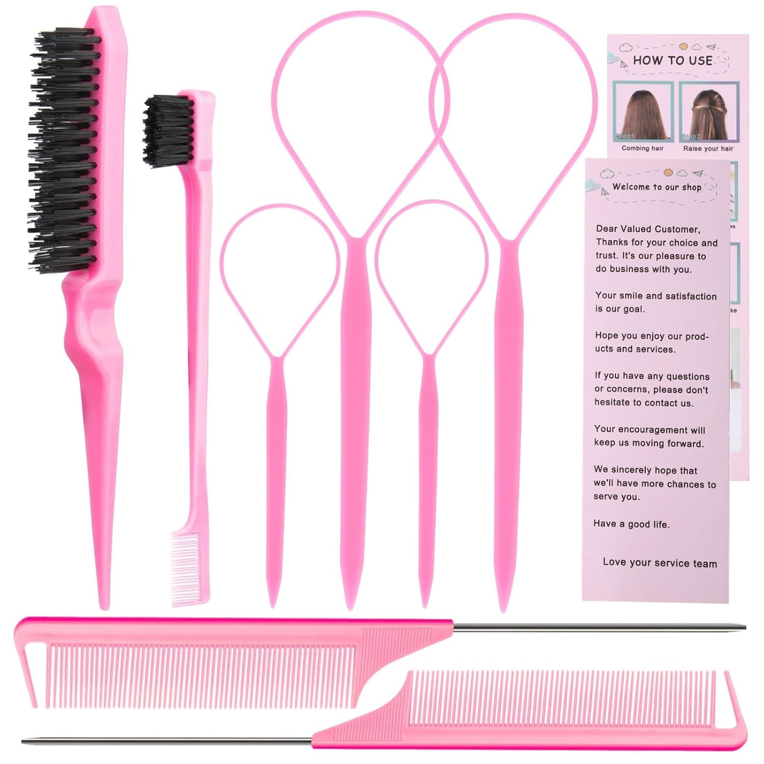 Perfect Your Look: The Ultimate 8-Piece Hair Styling Tools Set