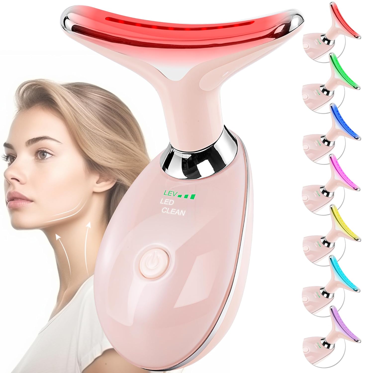 Revitalize Your Skin: The Ultimate Guide to the Pink Facial Massager with Red Light Therapy