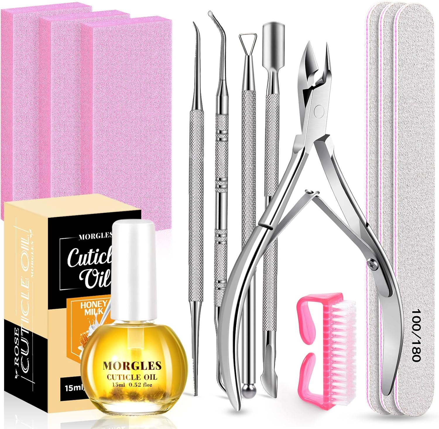 Transform Your Nails: MORGLES Ultimate 13-Piece Manicure Kit Review