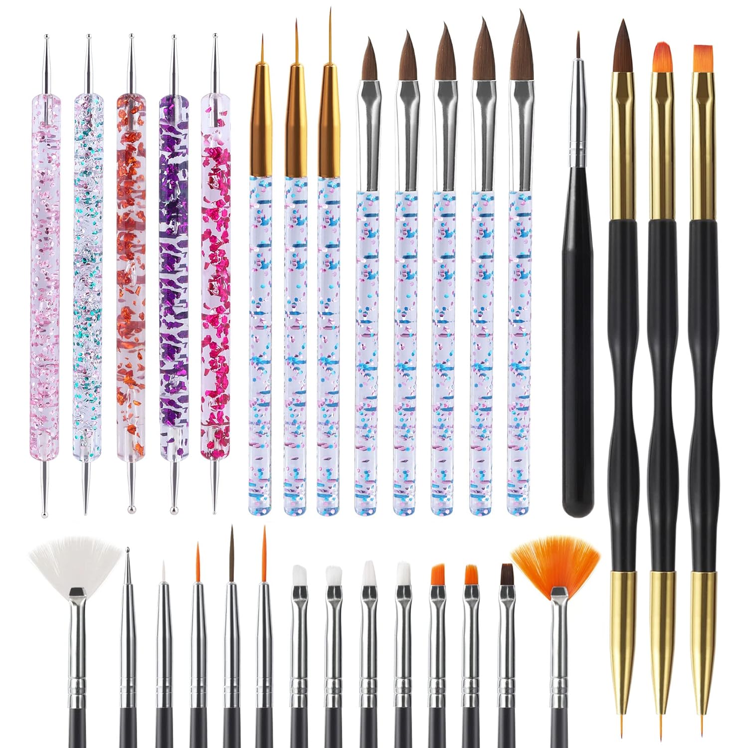 Unleash Your Creativity: Artdone 31pcs Nail Art Brush Set Review!